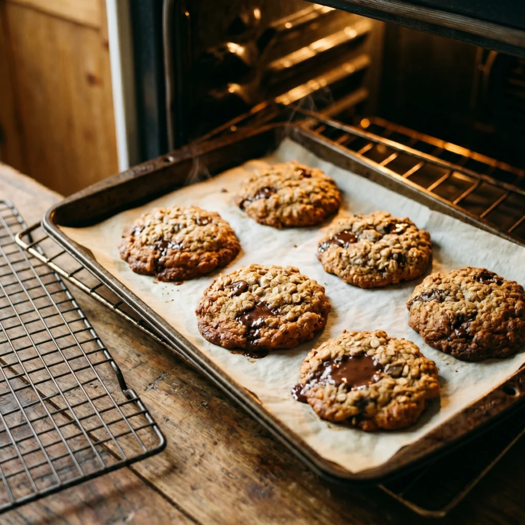 banana oatmeal breakfast cookies