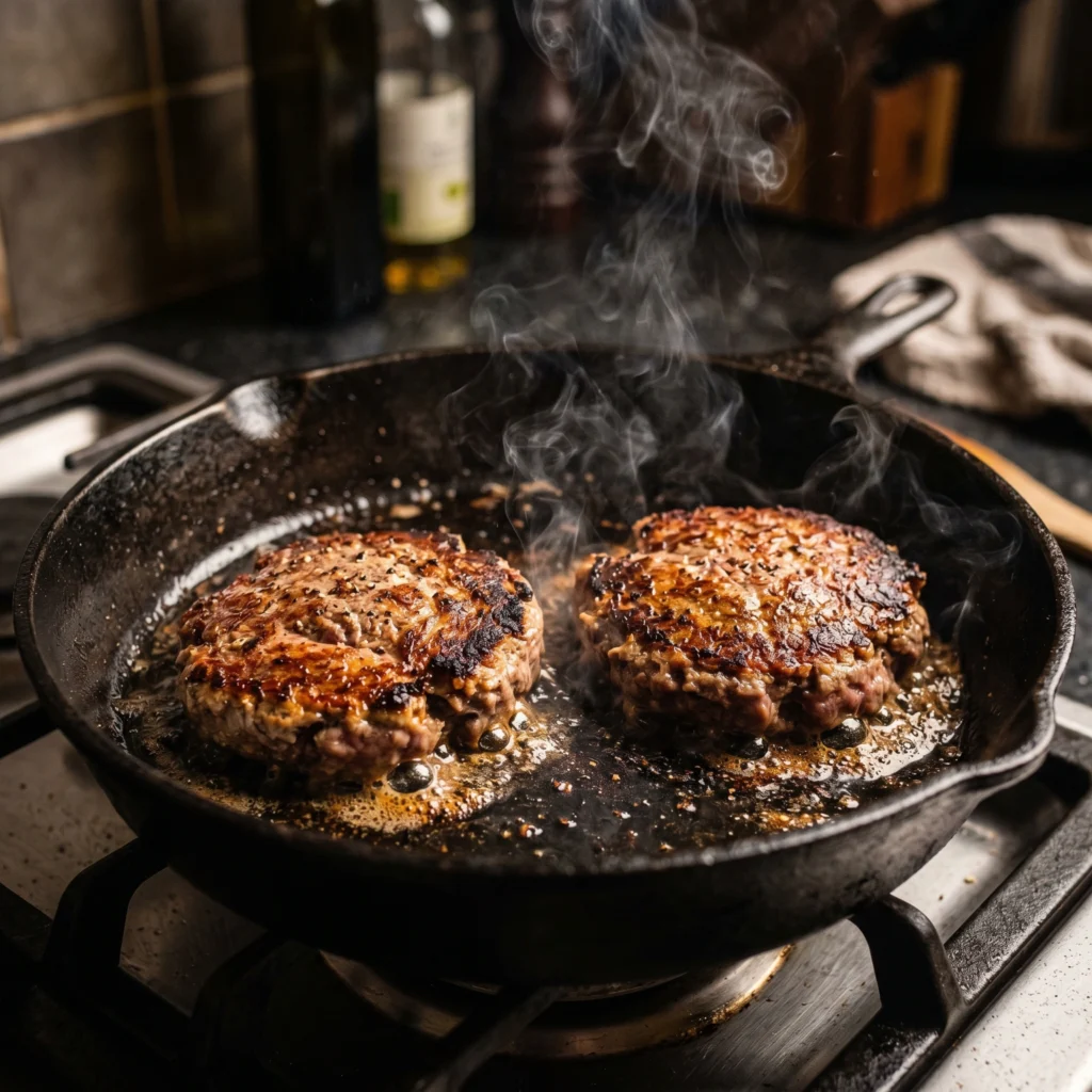 Hamburger Steak with Onion Gravy