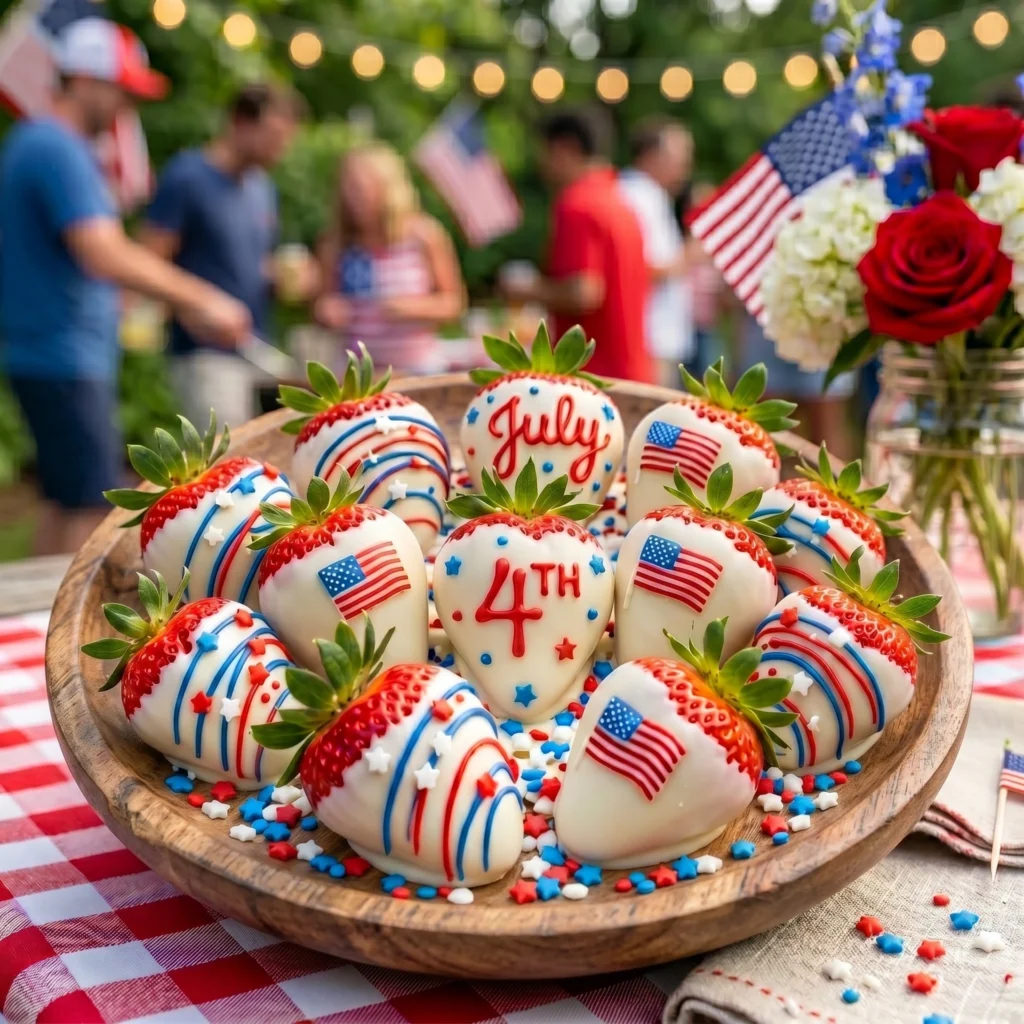 4th of July Strawberries
