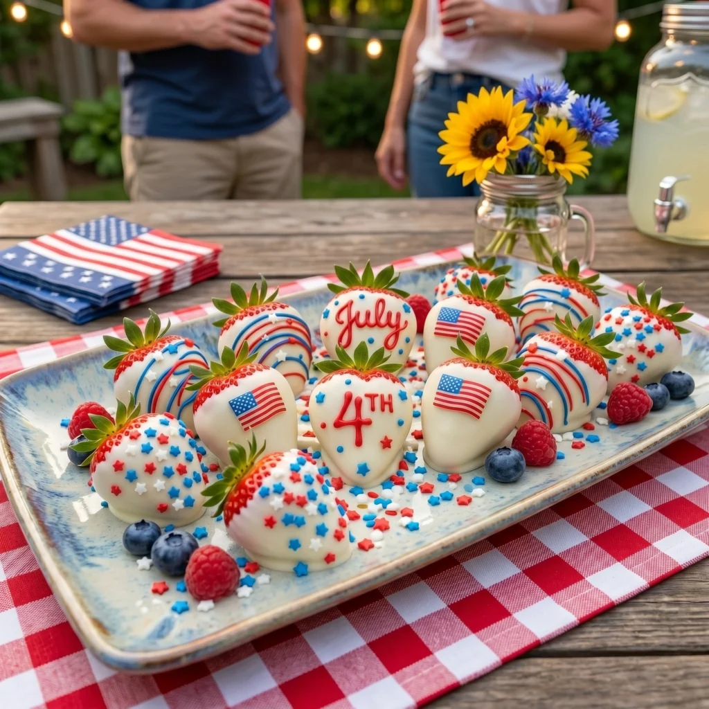 4th of July Strawberries