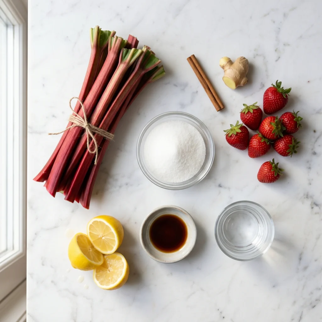 Rhubarb sauce