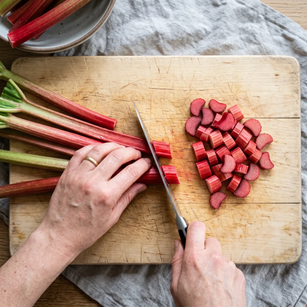Rhubarb sauce