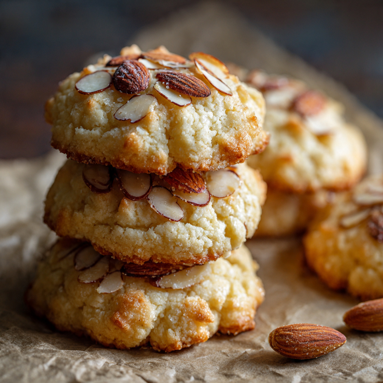 Buttery Almond Cookies