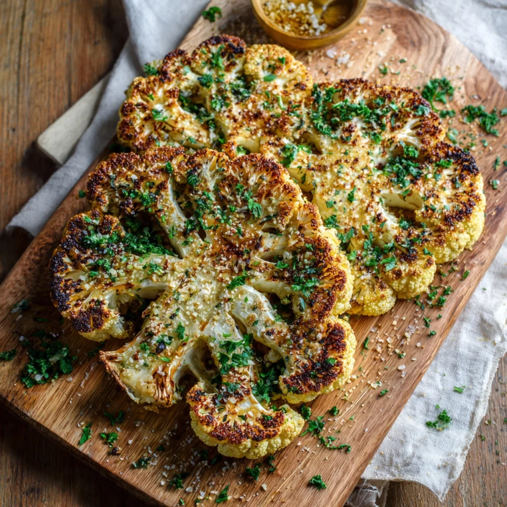 Roasted Cauliflower Steaks: The Most Gloriously Satisfying Plant-Based Dinner That Converts Everyone