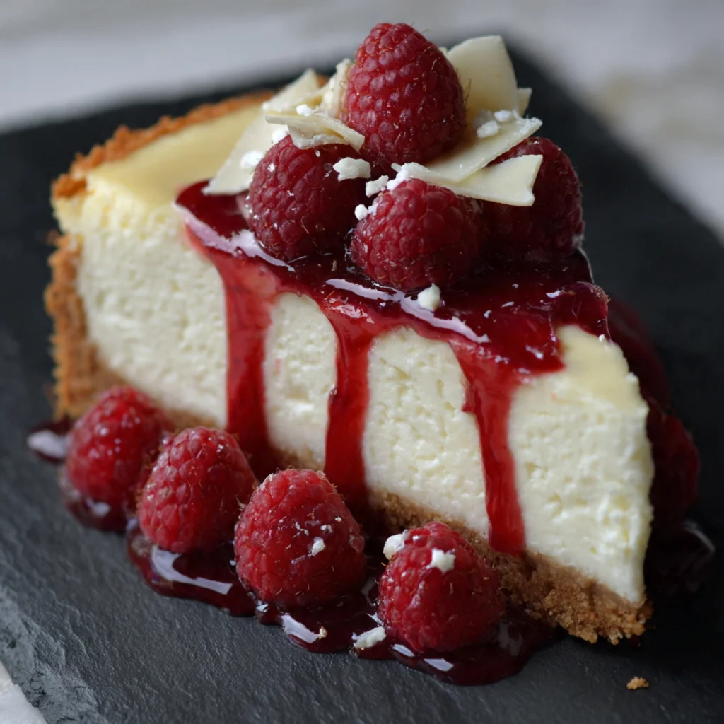 White Chocolate Raspberry Cheesecake: The Showstopping Dessert You’ll Make for Every Special Occasion