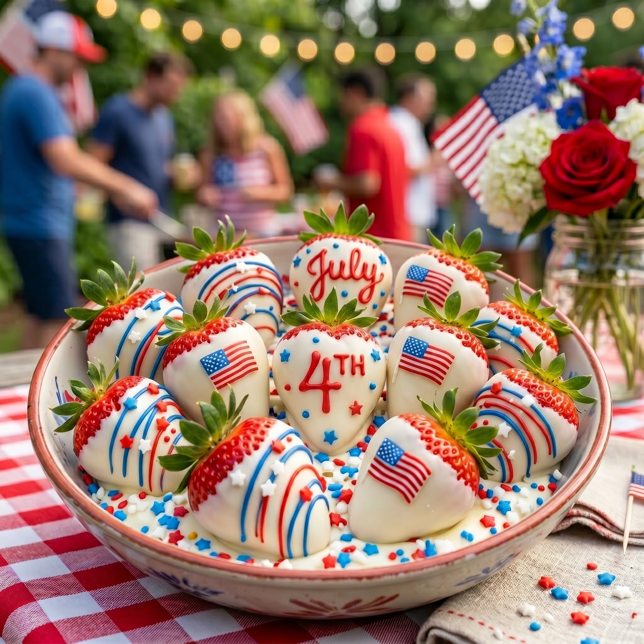 4th of July Strawberries