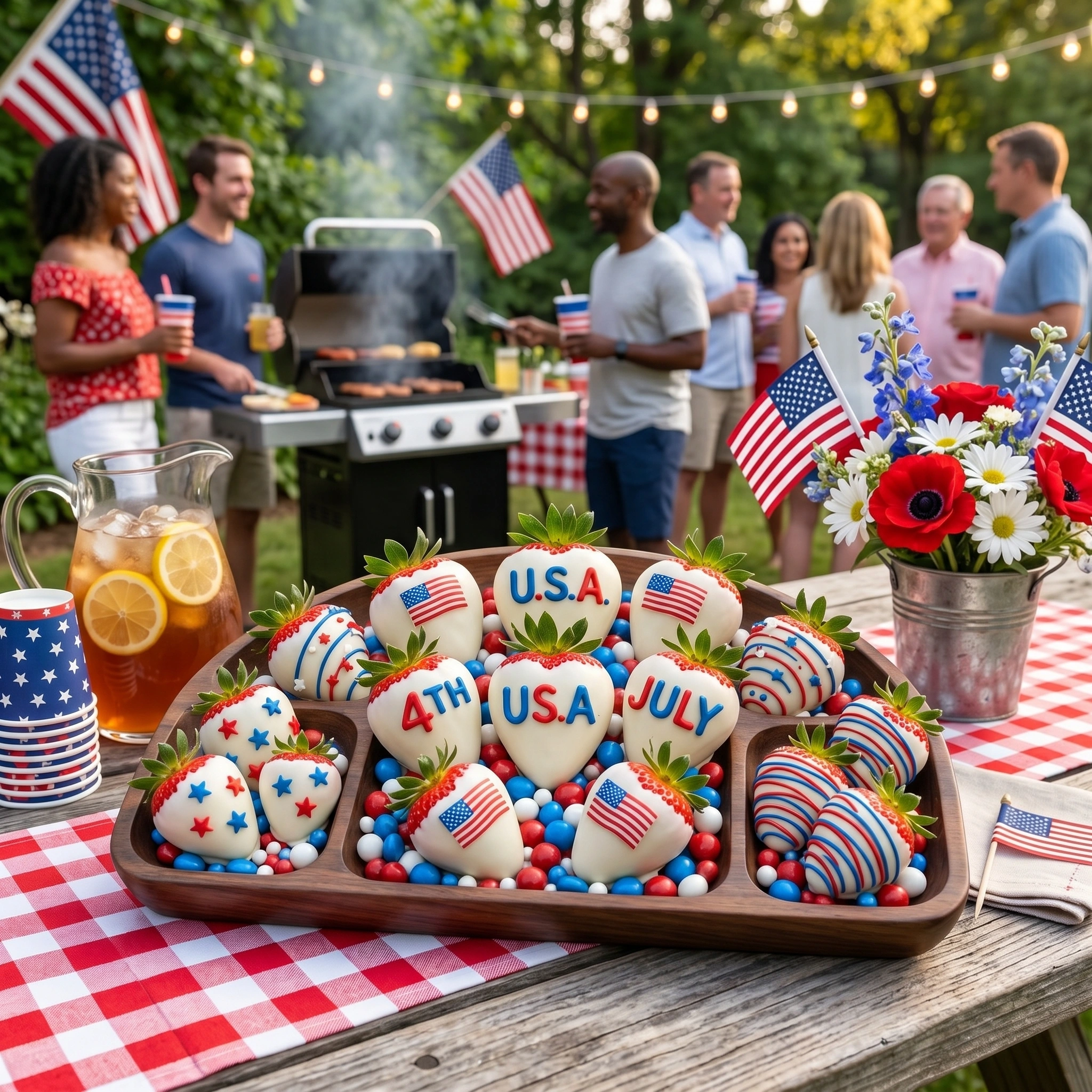 4th of July Strawberries