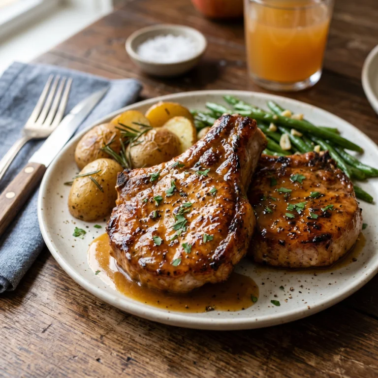 Honey Mustard Pork Chops