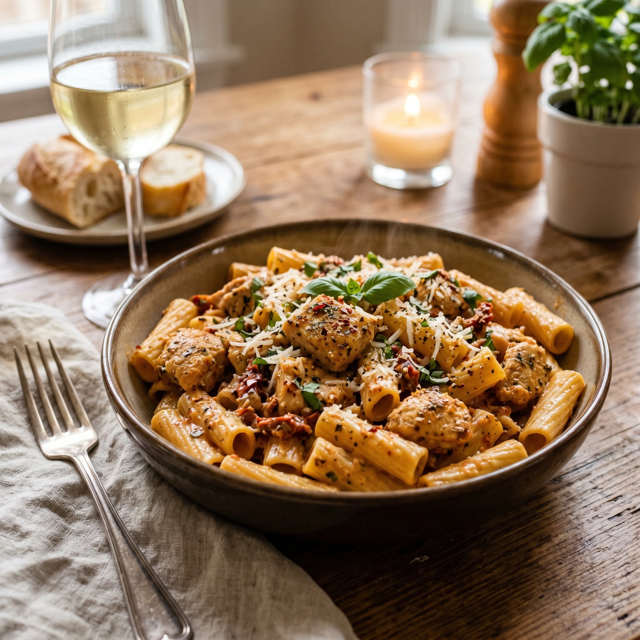 Marry Me Chicken Pasta